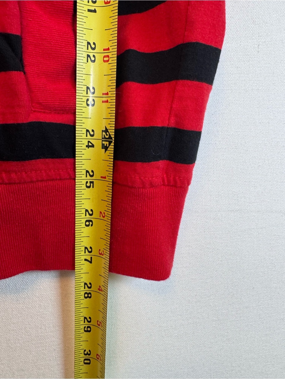 Smoke Rise Sleeveless Skater Hoodie size XL Y2K grunge full zip black red stripe - Picture 4 of 6